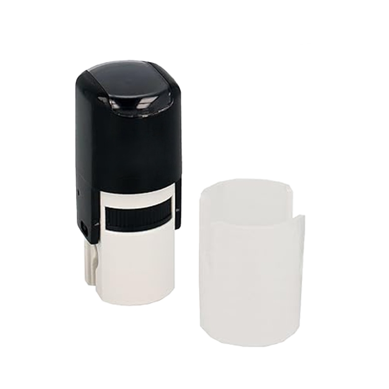 Custom Round Self Inking Inspection Stamp - 5/8  Diameter (1 Line)